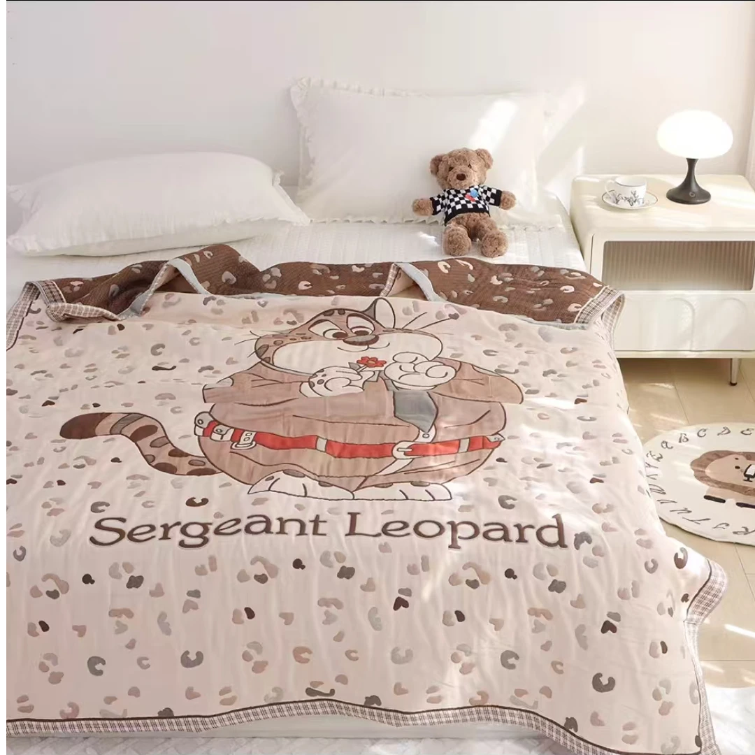 【温暖家居】面包被150×200cm-豹警官