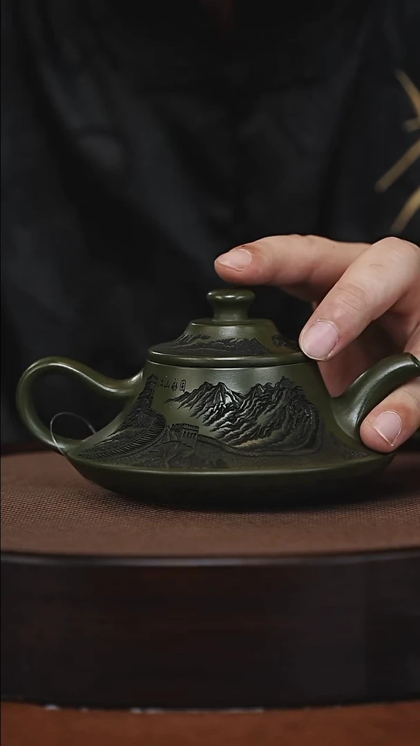 茶壶紫砂原矿紫砂壶