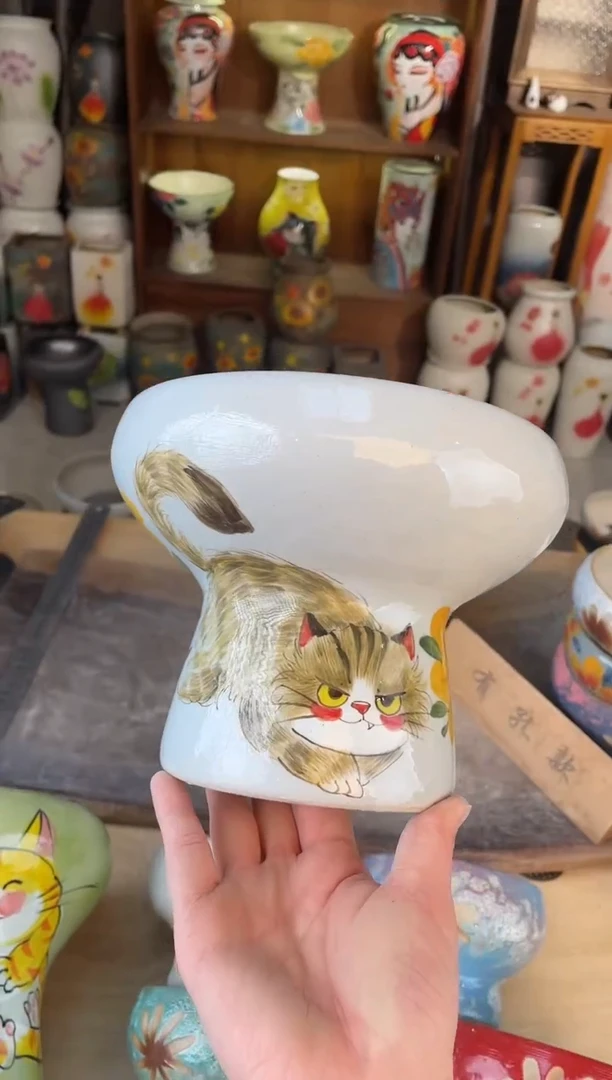 【闪购商品】摆件9-306口17高14  一个