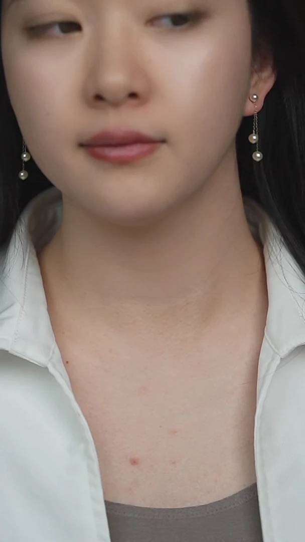 18K金镶嵌海水珍珠耳饰4-5 5-6羽皇金耳饰