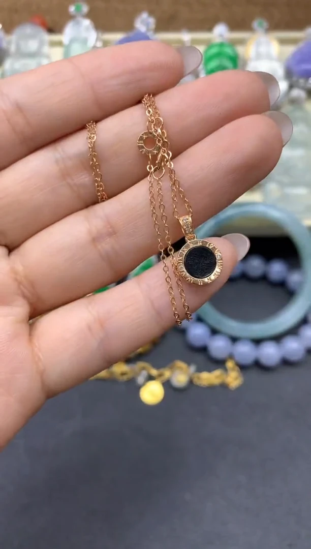 【闪购商品】翡翠颈饰18K金镶嵌132-中国好珍宝