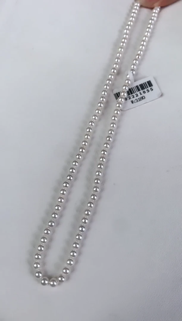 全珠链银色珠链4