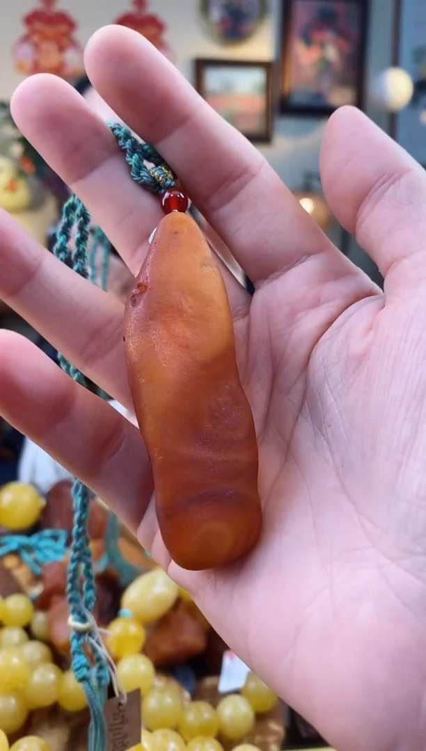 【闪购商品】琥珀颈饰未镶嵌吊坠