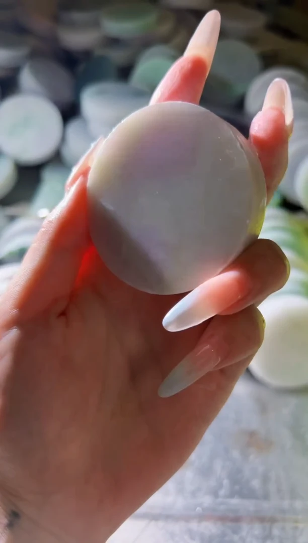 翡翠未镶嵌颈饰翡翠A货小蒋28