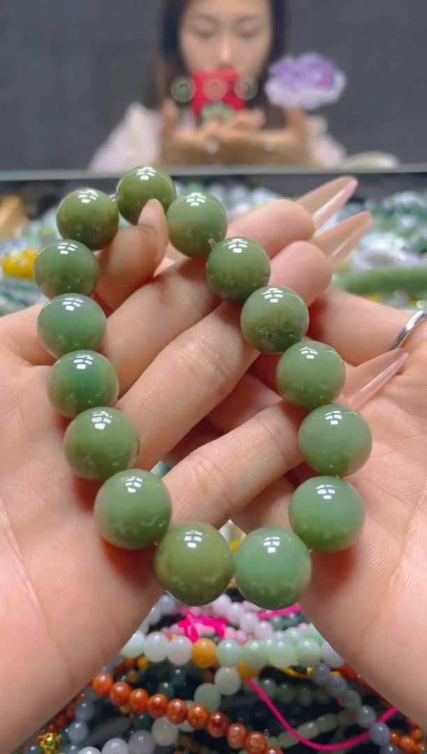 颈饰未镶嵌翡翠13MM