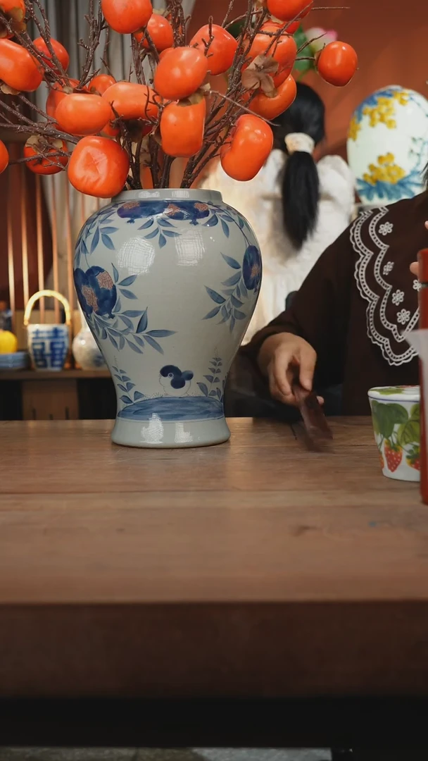 瓷片景德镇设计师釉下手绘陶瓷餐具