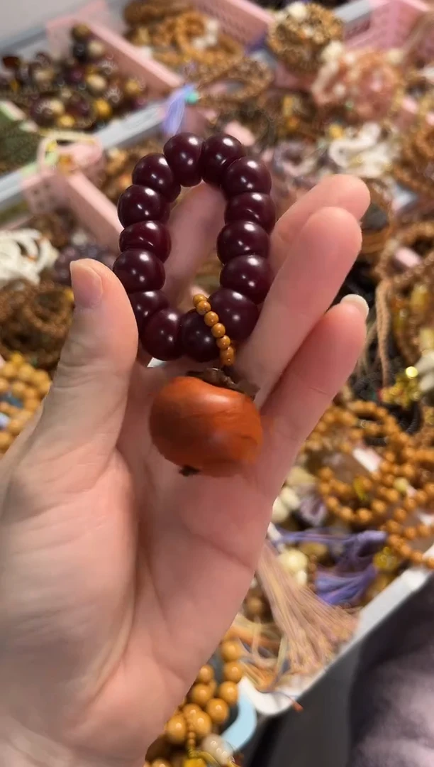 手串菩提根/象牙果菩提根蒜瓣大肠柿柿如意手捻