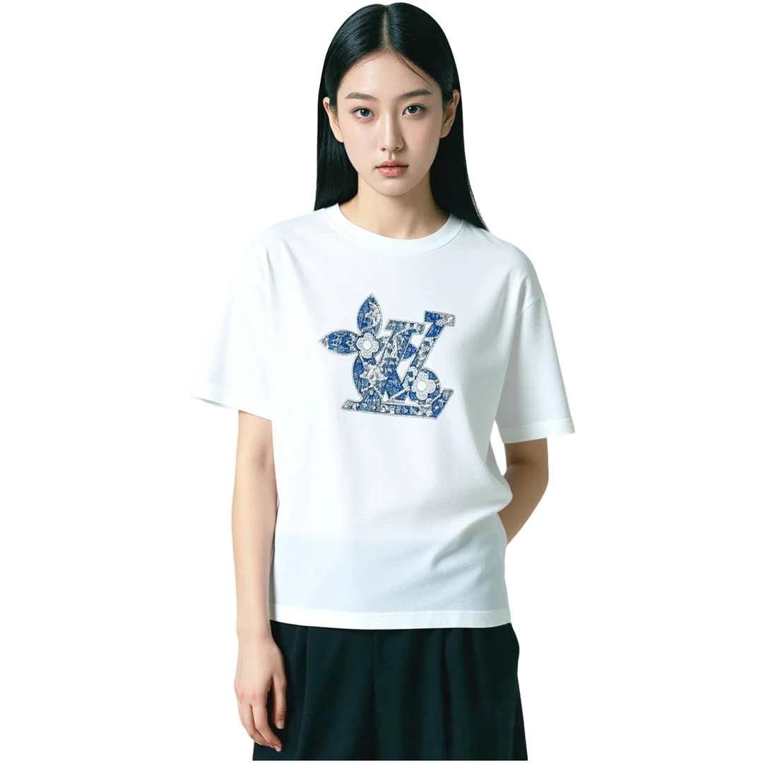 2025夏季新款纯棉T恤 时尚舒适休闲百搭出街衣服纯棉 谁穿谁好看
