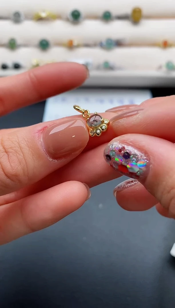 银S925镶嵌戒指翡翠777777+10