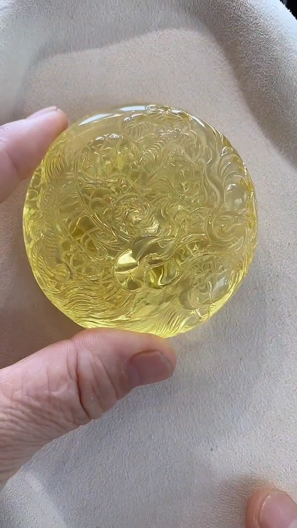 琥珀颈饰未镶嵌吊坠