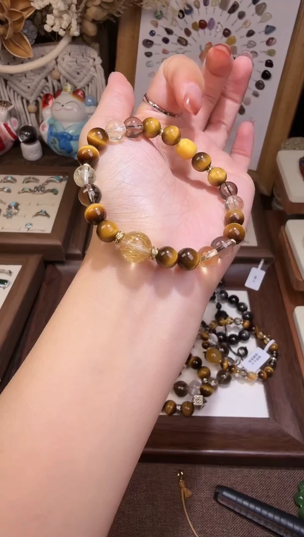 水晶摆件未镶嵌手链