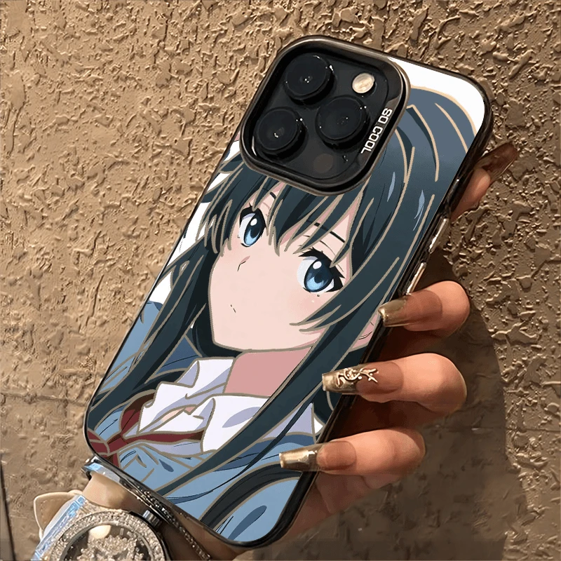 长发雪乃适用于iPhone16手机壳华为mate70小米15vivo苹果oppo防摔