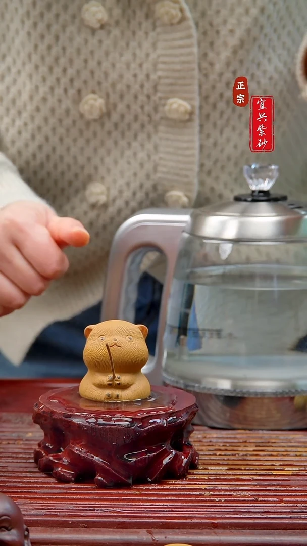 紫砂茶宠宜兴紫砂茶宠摆件