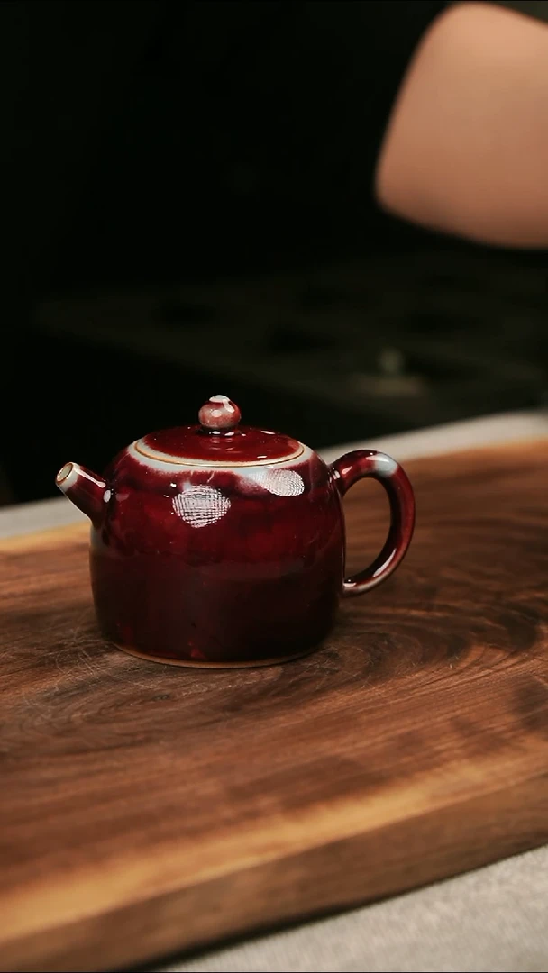 【闪购商品】瓷片钧瓷茶器茶壶85