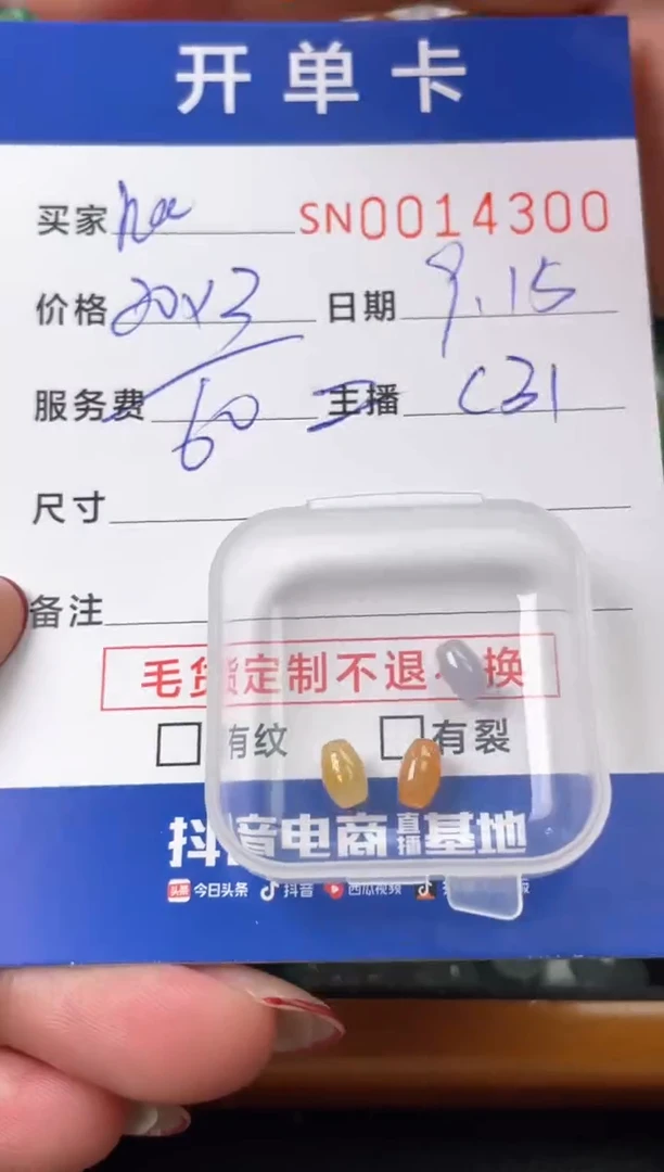 颈饰未镶嵌翡翠h**g00014300