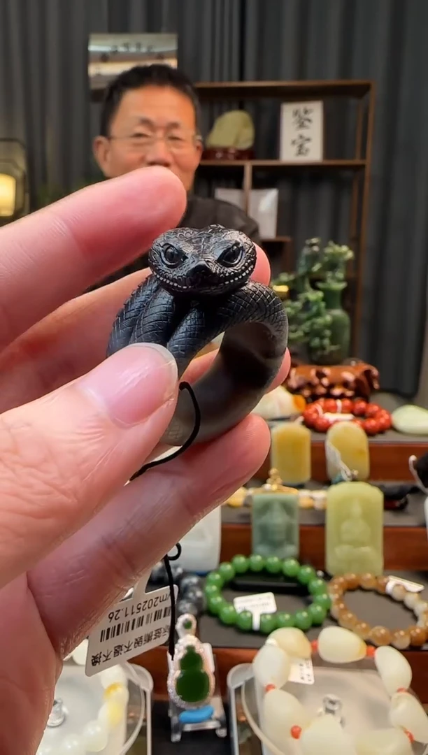 吊坠(不含链)未镶嵌和田玉扳指22+