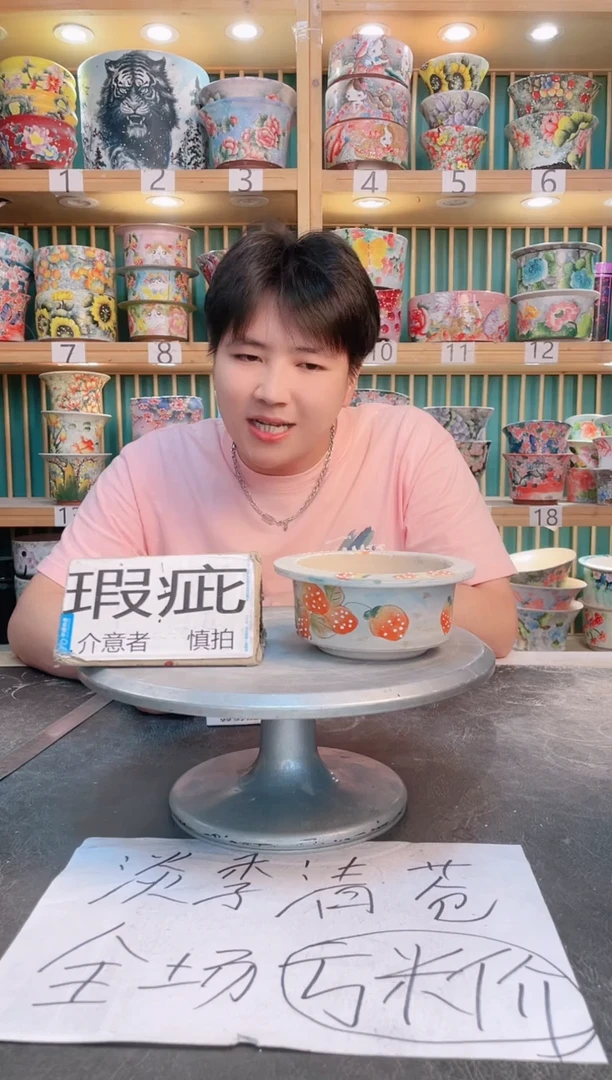 瓷片默认微瑕一物一拍0525-232
