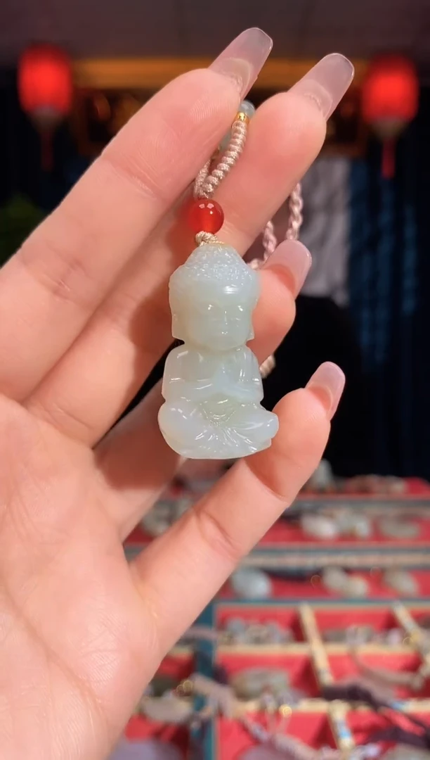 【闪购商品】和田玉颈饰未镶嵌佛