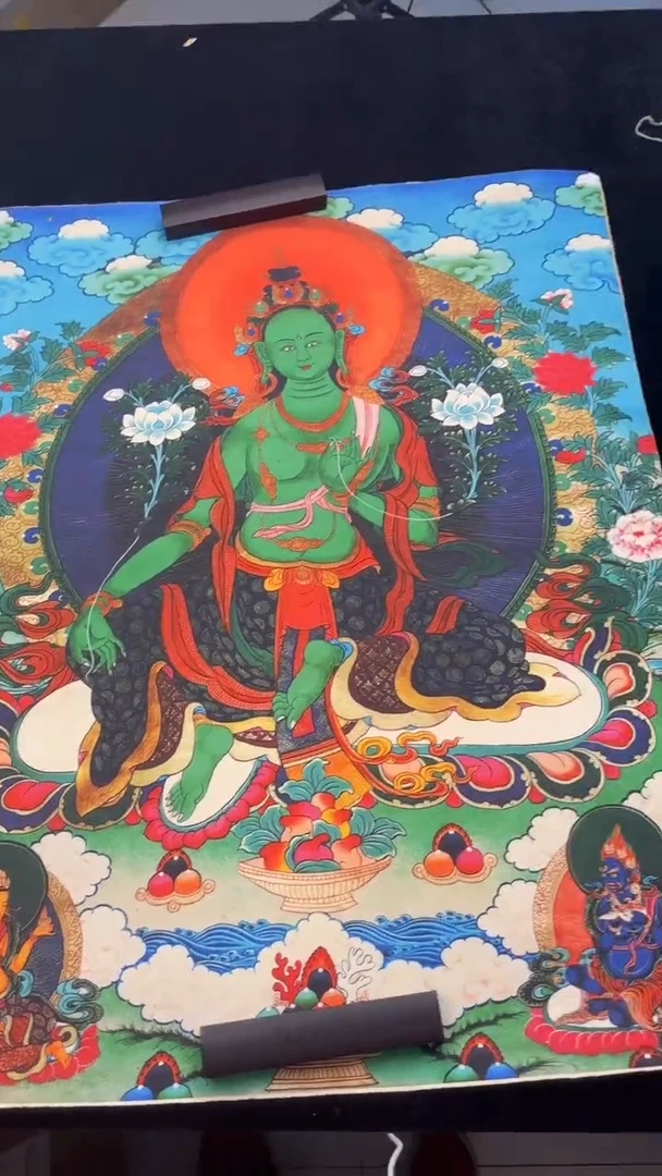 装裱画唐卡藏艺阁精美绘画作品TK16