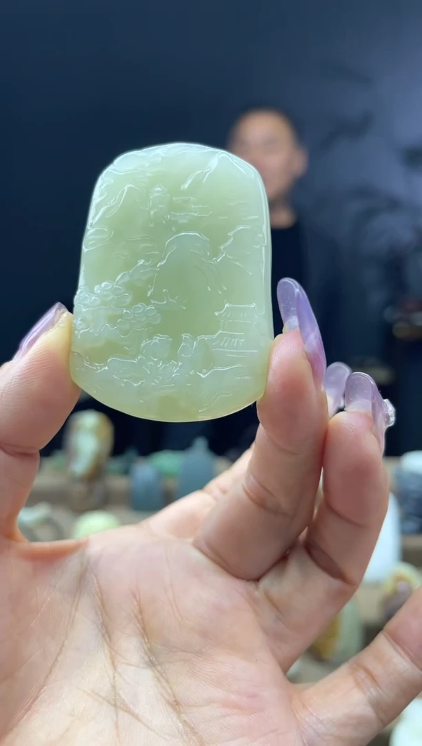 颈饰未镶嵌和田玉1