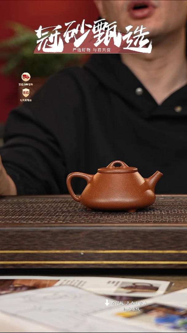 【闪购商品】紫砂茶壶冠砂甄选113