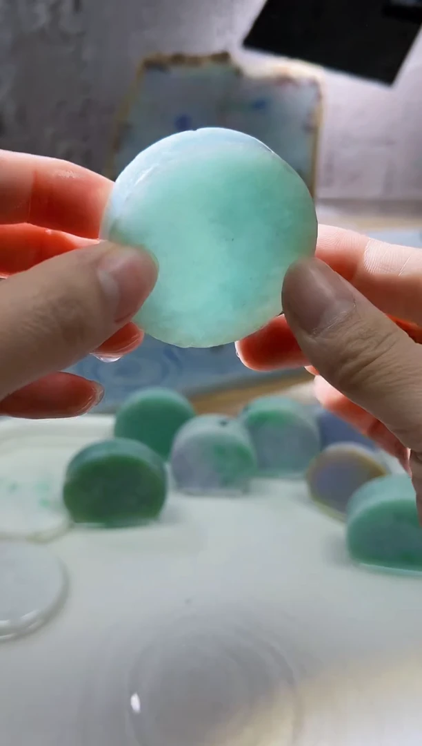 裸石翡翠天然翡翠A货玉 843