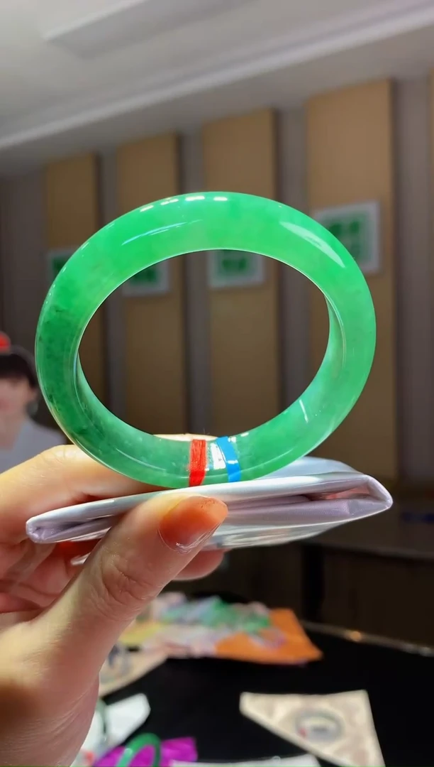 未镶嵌手镯翡翠-Q17 圈口