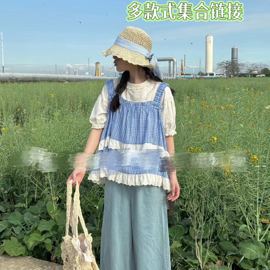 木小果【011-241】日系文艺复古衬衫连衣裙裤子系列