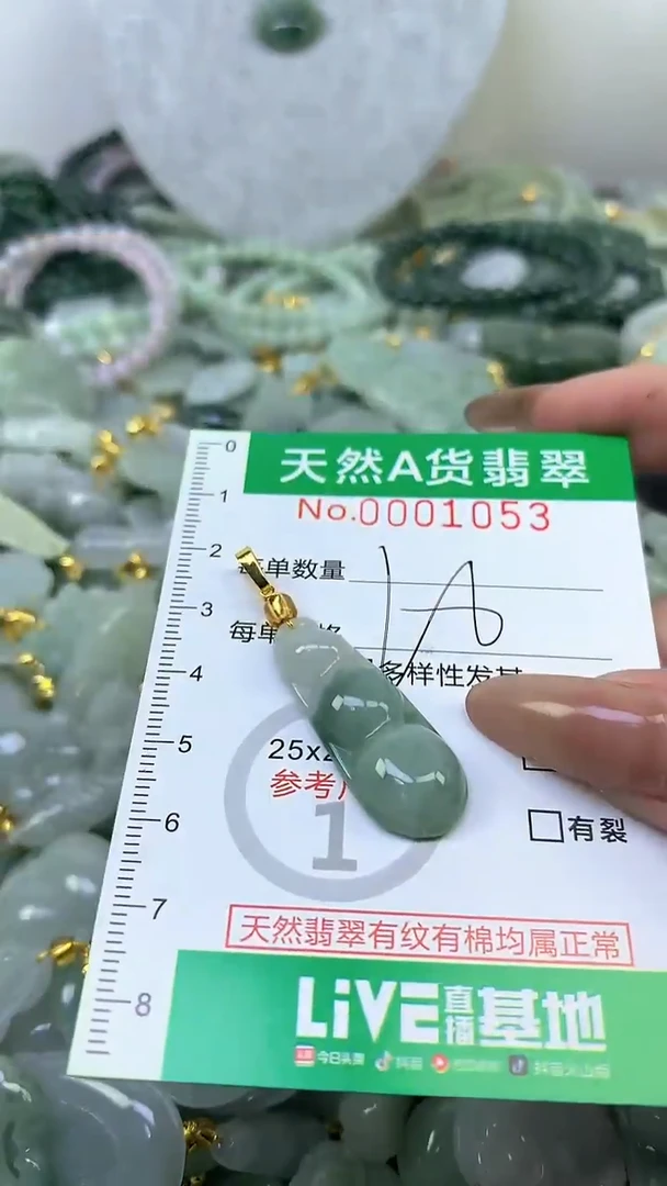 颈饰未镶嵌翡翠未镶嵌纯天然A货翡翠