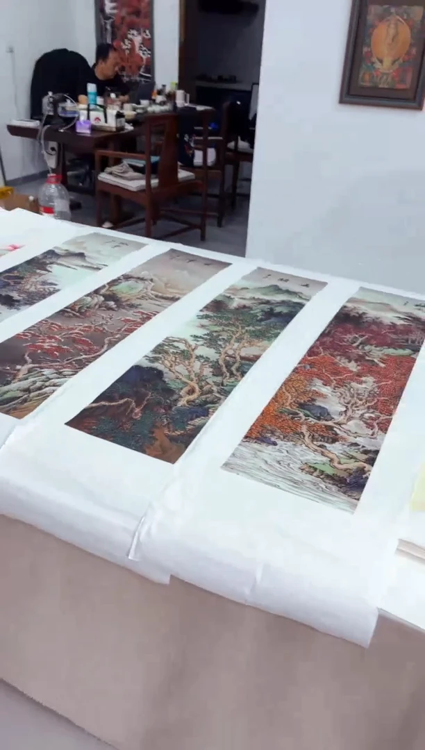国画匠铜文心专属字画链接