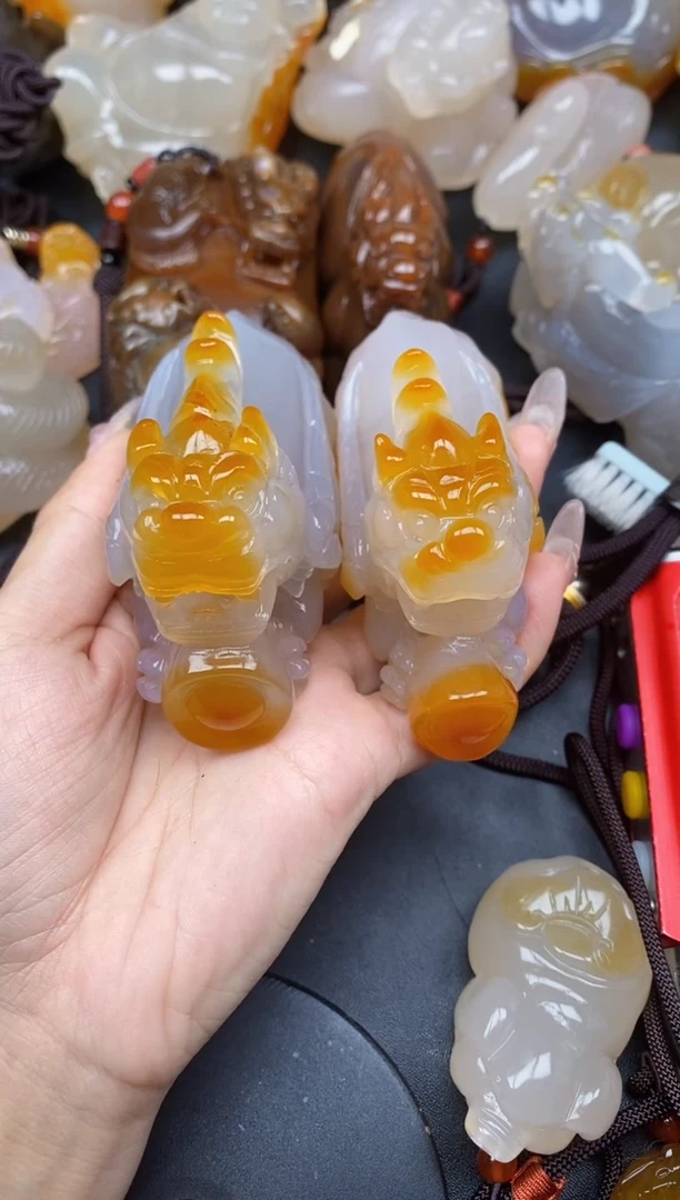 【闪购商品】玛瑙/玉髓未镶嵌颈饰ll