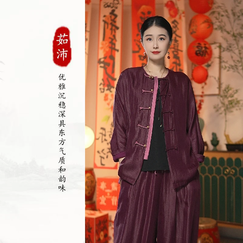 【墨牌国风】原创中国风设计师女装品牌外套L76767