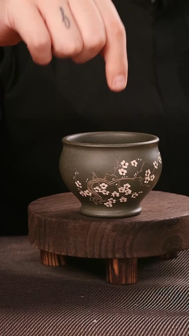 茶杯紫砂紫砂手工主人杯27