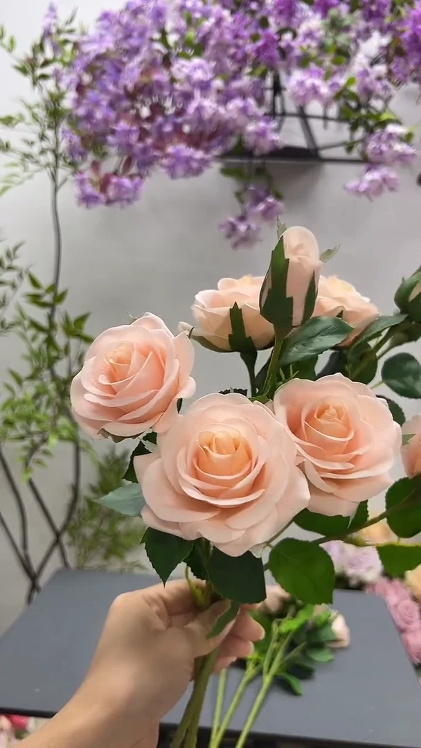 3枝香槟色手感保湿卡布