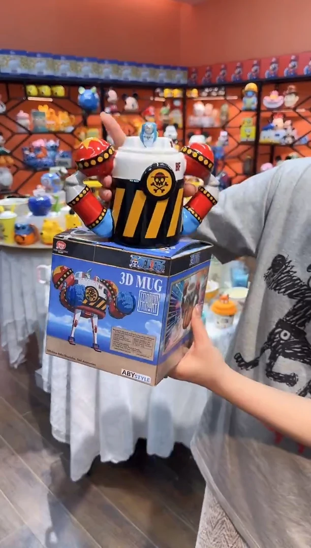 瓷片@@海贼王弗兰奇陶瓷杯(礼盒)