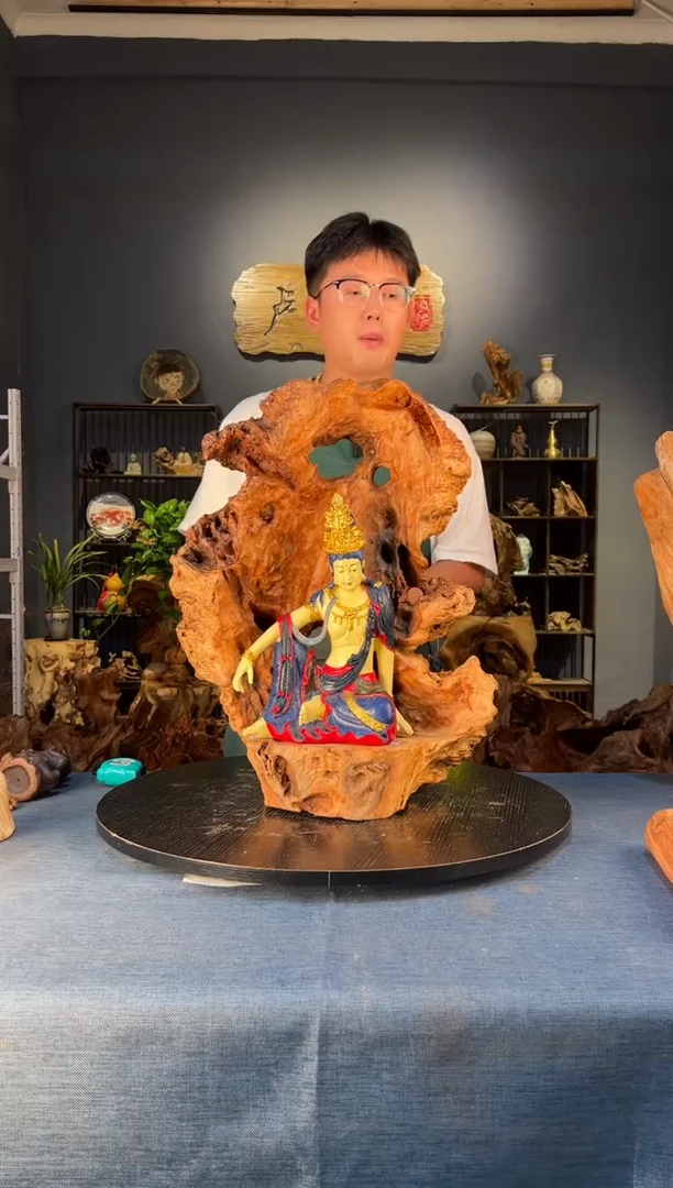 木卢师傅根艺作品（不包含人物摆件）