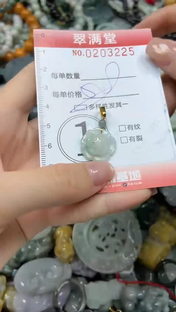 颈饰未镶嵌翡翠闪购0203225多样性发其一