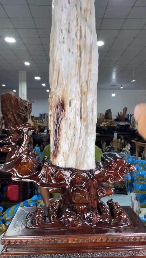 硅化玉摆件未镶嵌27