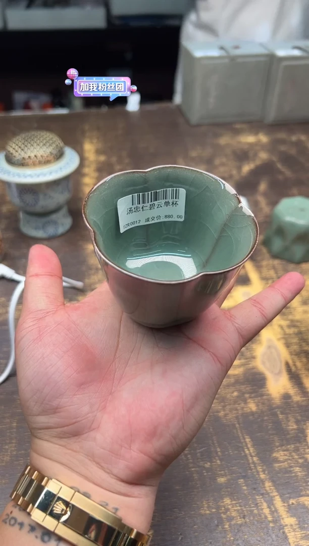 D***d汤忠仁碧云单杯