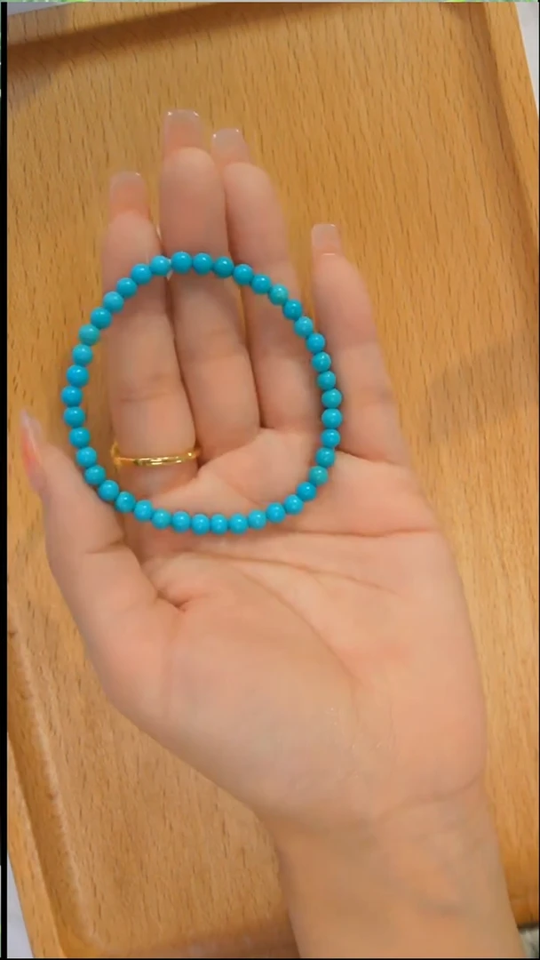 未镶嵌绿松石手链发货一件