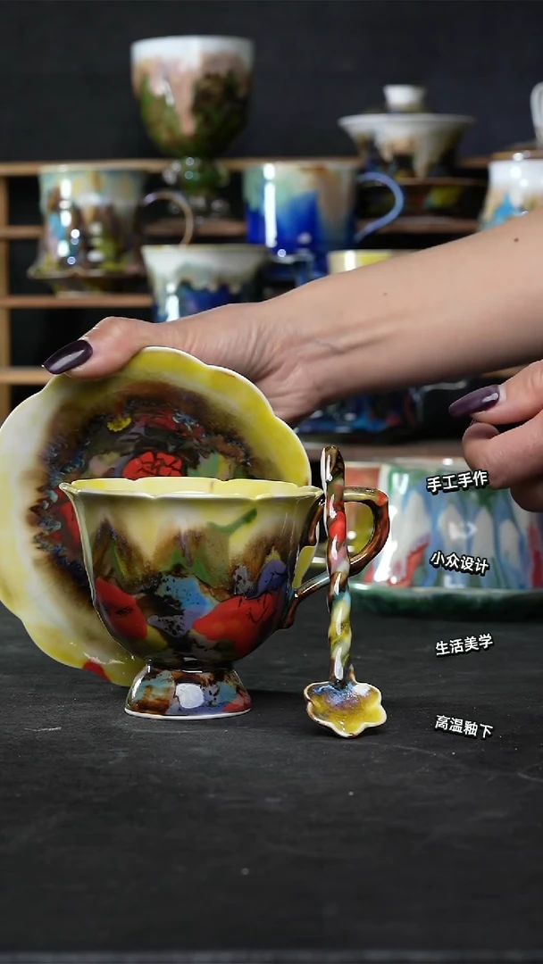 设计师款景德镇森涩手创陶瓷（食品级）491