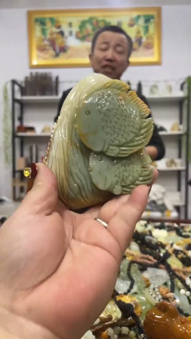 未镶嵌蛇纹石玉摆件