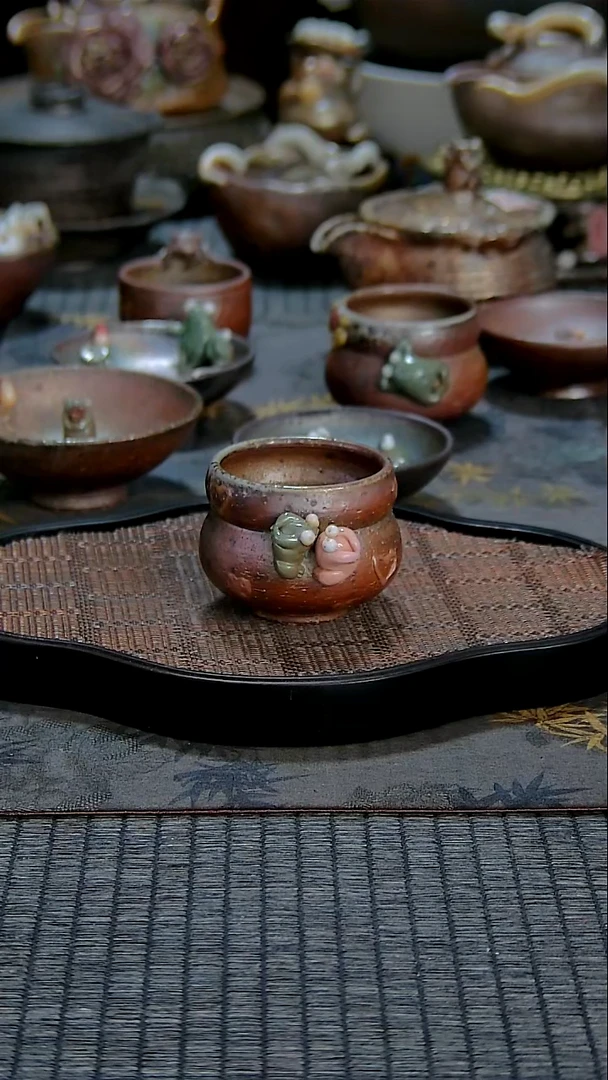 颜老师柴烧主人杯