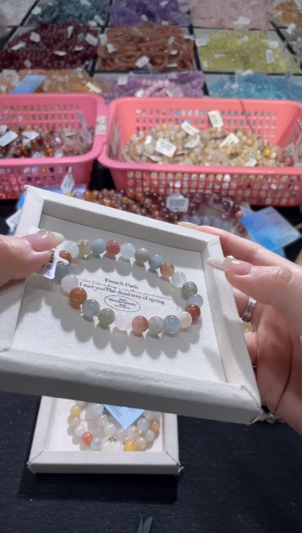 水晶手链未镶嵌377号 多样性发一8+