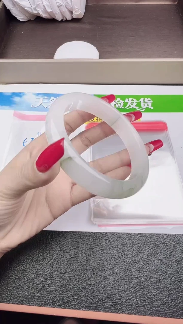 未镶嵌手镯石英质玉圈口59 60