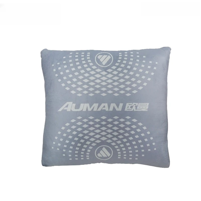 欧曼高端定制抱枕被灰色