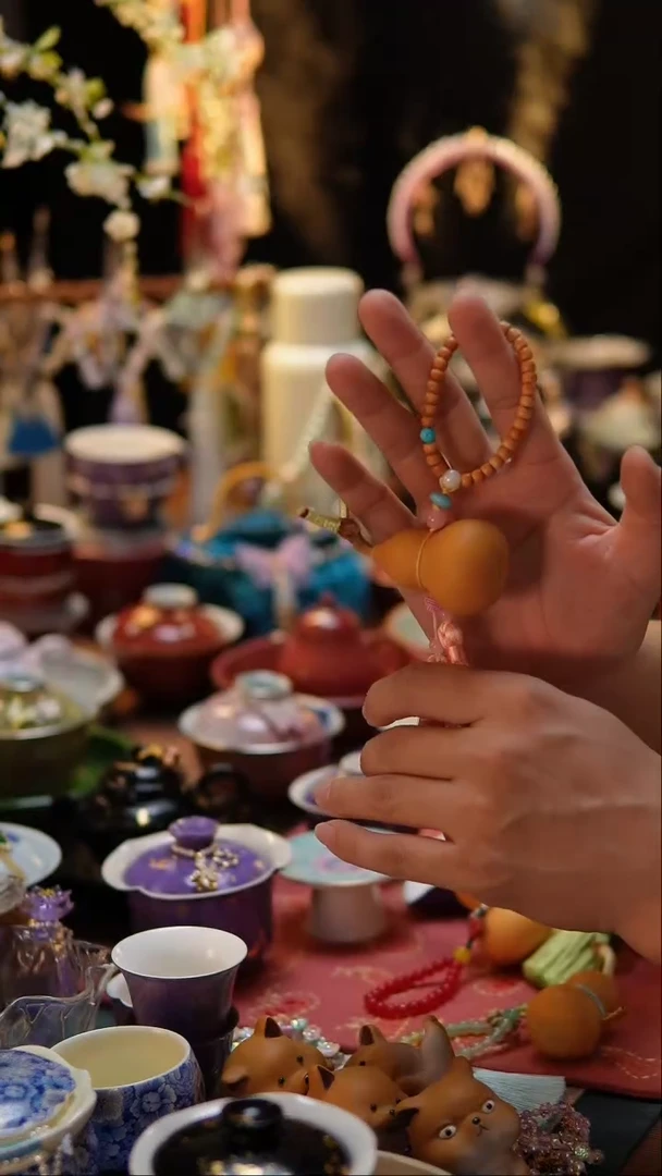 【闪购商品】摆件手工编织葫芦手把件