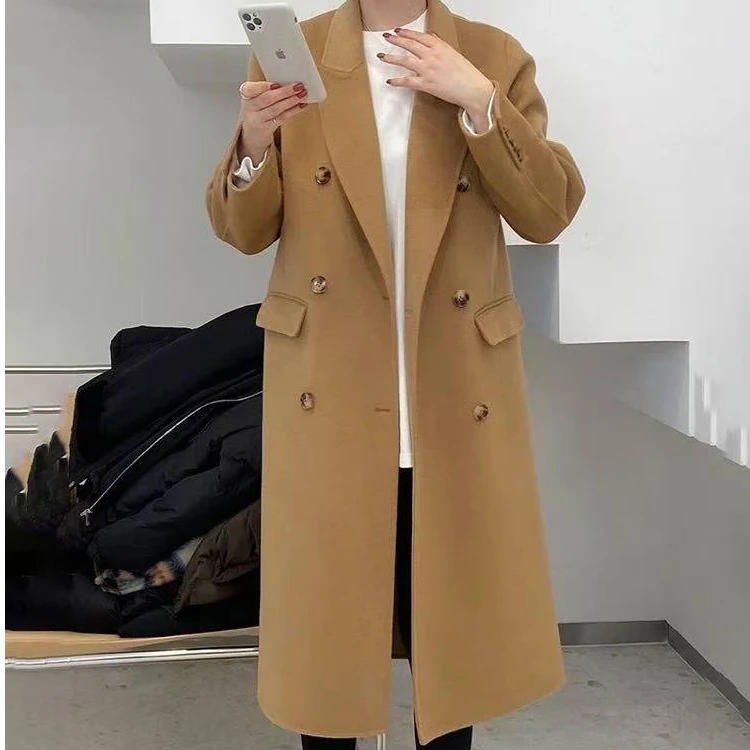 【井施】 168   时尚百搭宽松呢大衣