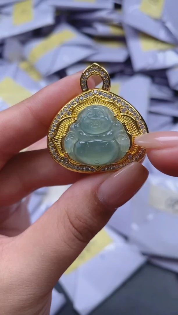 翡翠未镶嵌颈饰所见即所得（一物一拍）134