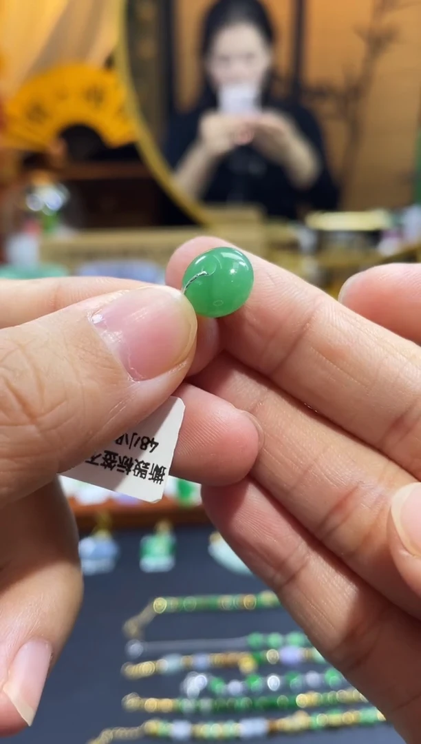 颈饰未镶嵌翡翠假一赔三